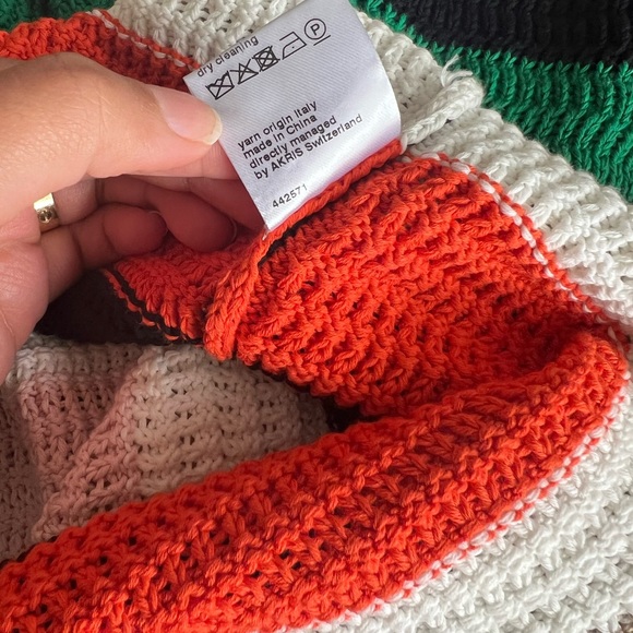 Akris Punto hand woven knitted maxi slip dress US xs - Picture 8 of 13